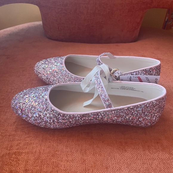 Crewcuts Sparkly Girl’s Shoes, New, size 5 - Picture 4 of 7